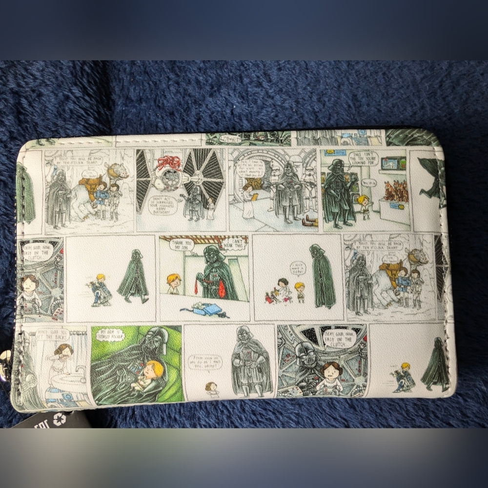 Loungefly Star Wars Wallet, 6x3.75x1", NWT - Picture 3 of 10